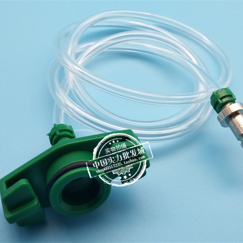 针筒金属转接头30CC55CC针筒适配器 铝合金连接器点胶机配件