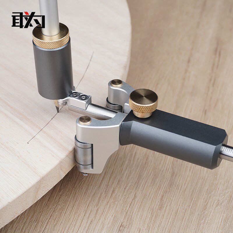 木工直线圆弧两用划线器画线器划线工具量划笔敢为工具