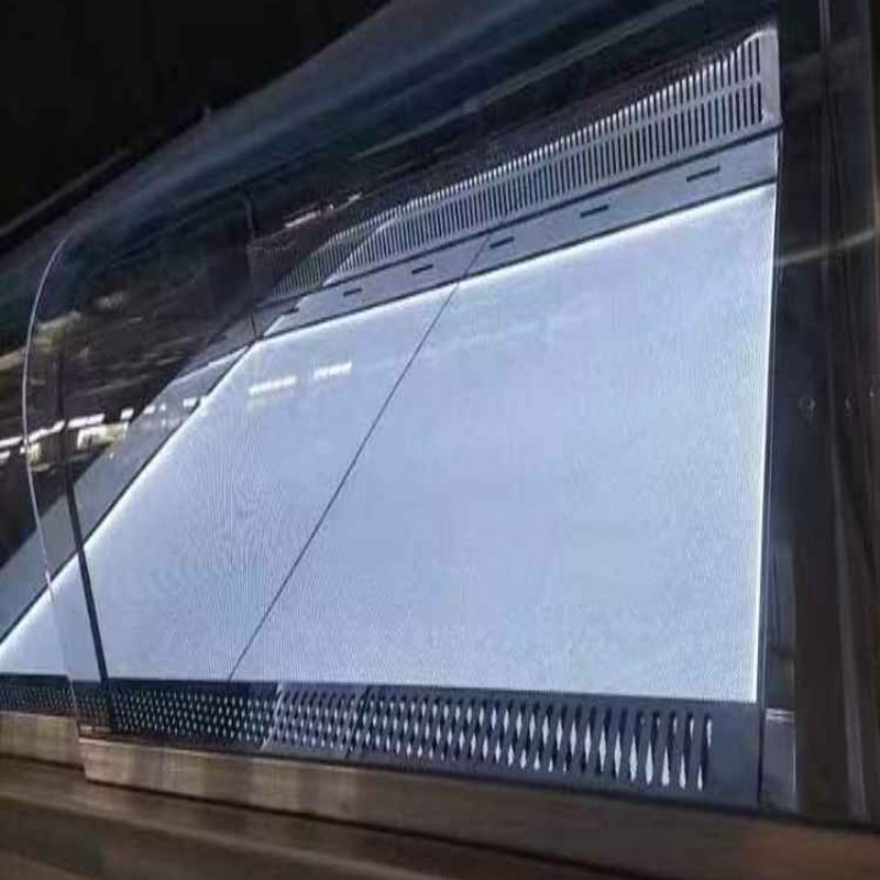 蛋糕店冷柜发光板甜品保鲜柜导光板定制冷柜发光层板展示柜导光板