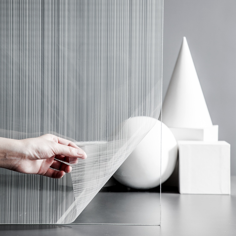 玻璃贴膜拉丝艺术仿古推拉移门网状半玻璃贴纸