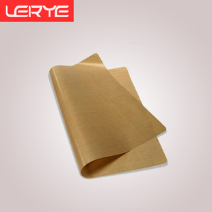 乐艺特氟龙高温布隔热耐磨光滑铁氟龙耐高温封口机带胶高温布