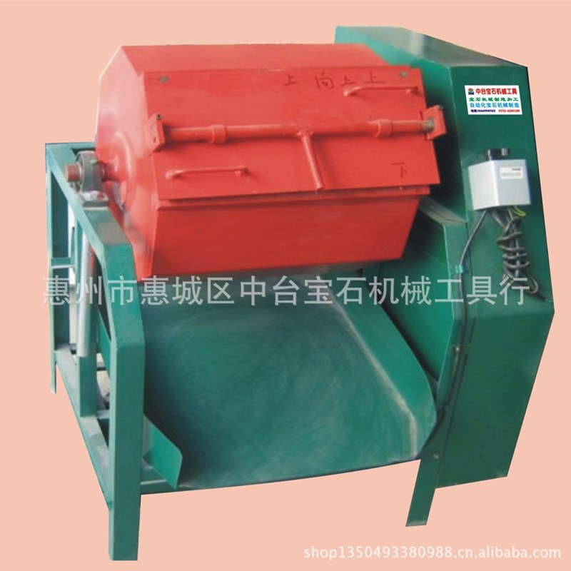 宝玉石工艺礼品加工械设备,六角滚筒式研抛光