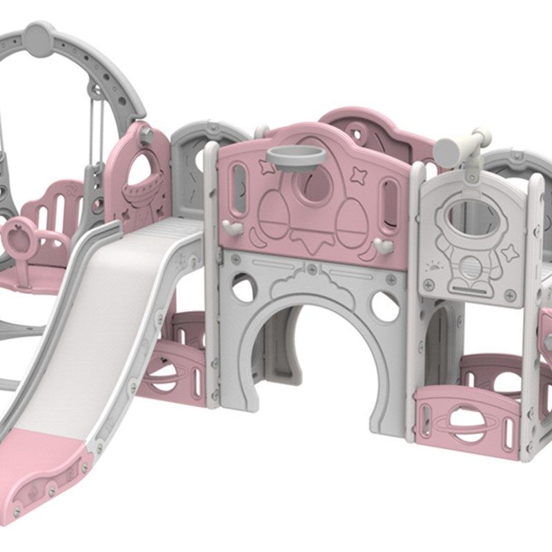 滑滑梯儿童室内家用2至10岁宝宝滑梯秋千三合一家庭多功能游乐场