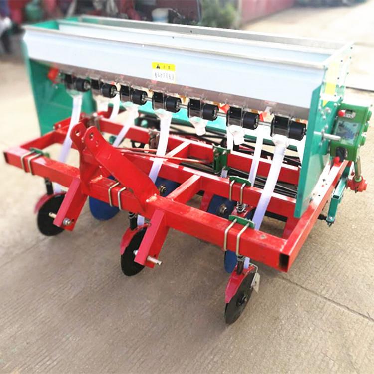 新款多行小麦播种机种旱稻机高梁、水稻施肥播种一体机