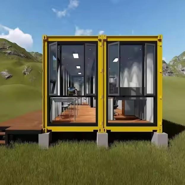 出口户外可移动活动房集成屋便携式集装箱房屋预制房屋生活阳光房