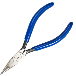 马牌HL 无牙尖嘴钳日本进口高精密特细长嘴钳子微型尖咀钳6寸 D14