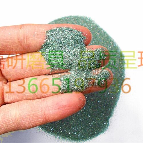 绿碳化硅一级磨料喷砂绿碳打磨砂抛光砂微粉金刚砂玉石金属去毛刺