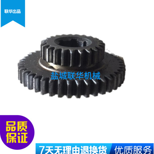 ZX6350C盐城滕州钻铣床配件 双联齿轮Z24 Z40 M2 6-25X5 高度32