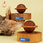 扩香木原木底座磁吸组合沙比利木香薰精油扩香器ilobo 星球