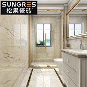 索菲特金大理石瓷砖简约卫生间厨房墙砖地砖客厅瓷砖400 800