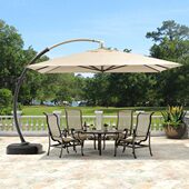 欧德户外遮阳伞大香蕉伞庭院伞3米室外花园沙滩太阳伞露台岗亭伞