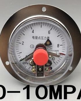 磁阻轴向带边电接点压力表YXC-100ZT 10MPA 16MPA 25MPA 40 60MPA