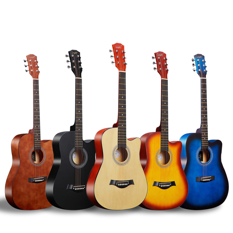 Fuhama弗h哈玛吉他41寸38寸初学民谣木吉他新手入门练习琴