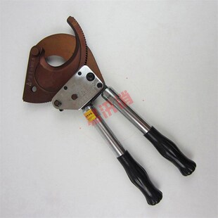 棘轮切刀J75棘轮式 电缆剪刀手动钢绞线切断剪 铜铝电缆切刀机械式