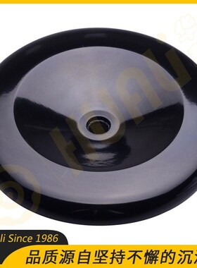 胶印机手轮印刷机黑色胶木手轮圆形胶木转动手轮平面手轮