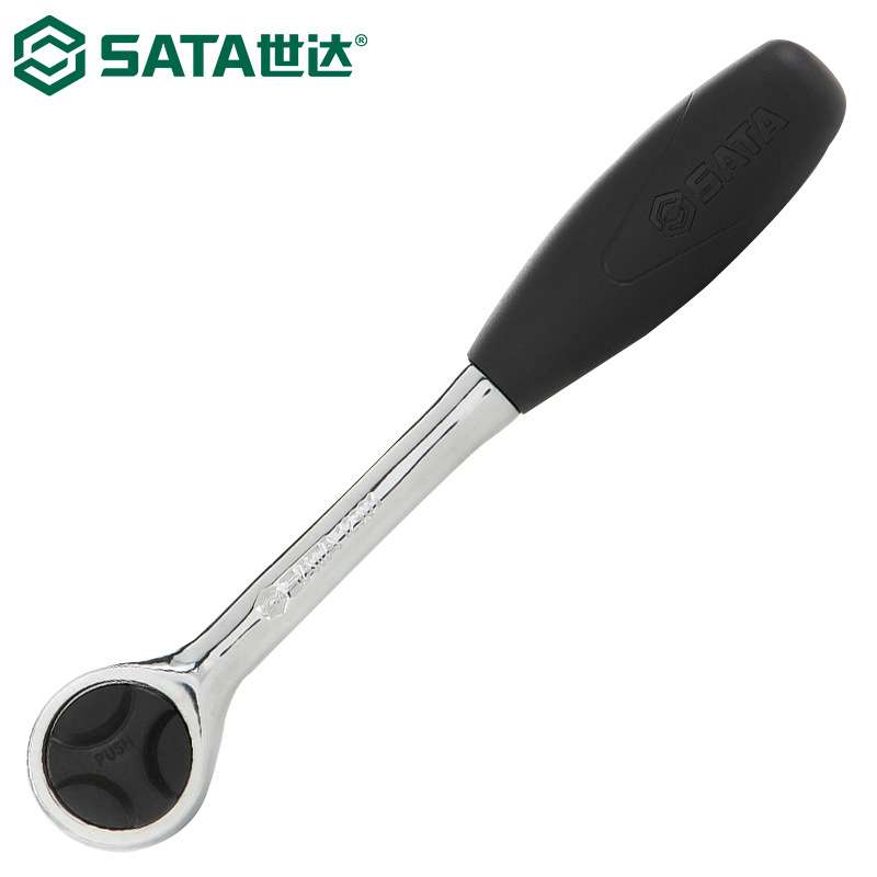 世达12901快速脱落棘轮扳手套筒扳手中飞60齿大扭矩10mm 3/8英寸