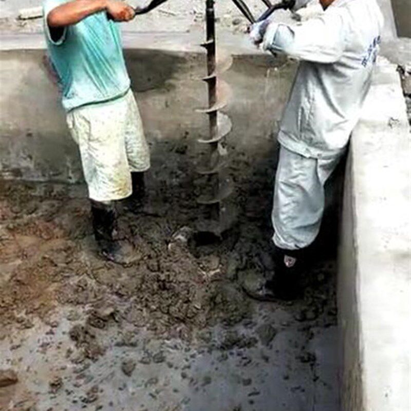 清桩芯掏土机带支架管桩掏泥手动螺旋钻挖孔桩工具