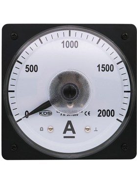 KDSI广角度电表 指针式电表LS-110 DC75mV 2000A直流电流表