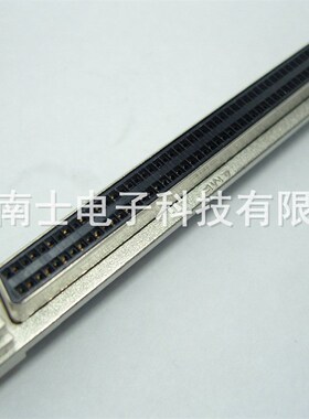 AMP SCSI 100P MDR 母头 直插 焊板式 HPDB100 针式DB型 插座带耳