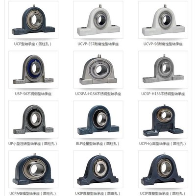 日本进口FYH轻量型轴承座BLP 201 202 203 204 205 206 207 208