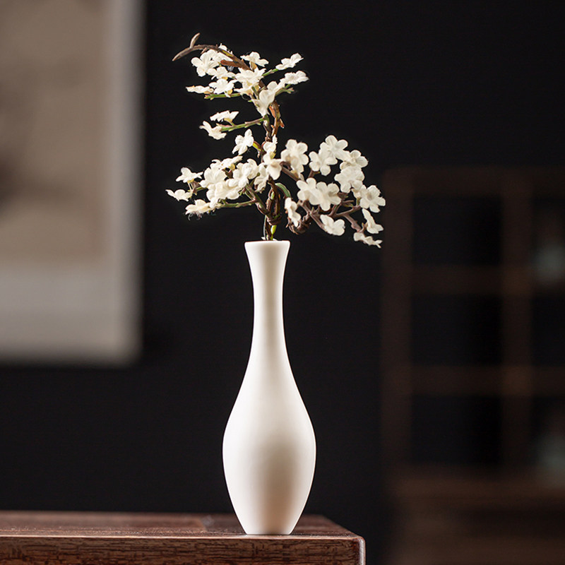 创意迷你陶瓷禅意简约水培绿萝白瓷玉净瓶茶盘茶宠桌面花瓶小摆件,清洗/食品/商业设备,洗车机,淘宝优惠券,粉丝福利购,淘宝优惠卷