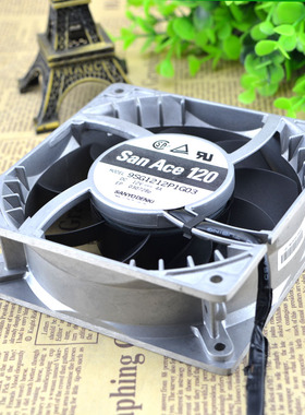 原装山洋 9SG1212P1G06 12038 12CM 12V 4A 大风量暴力风扇