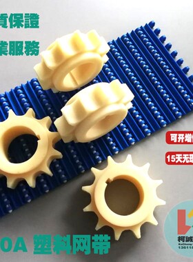 200A塑料网带网链25.4节距双筋链板底筋输送带PP/POM材质传送带