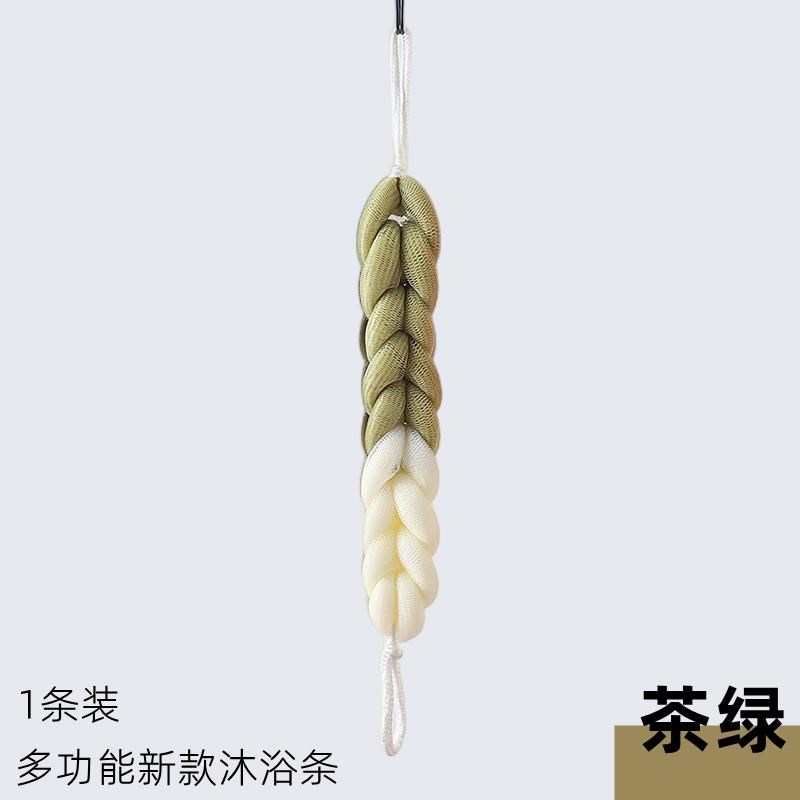 新款男浴花长条搓澡巾搓背神器拉后背条柔软超大沐浴球女士沐