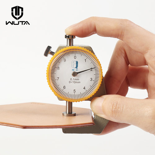 测厚仪高精度卡尺平头皮革测厚仪测量数显厚度表测纸张薄膜