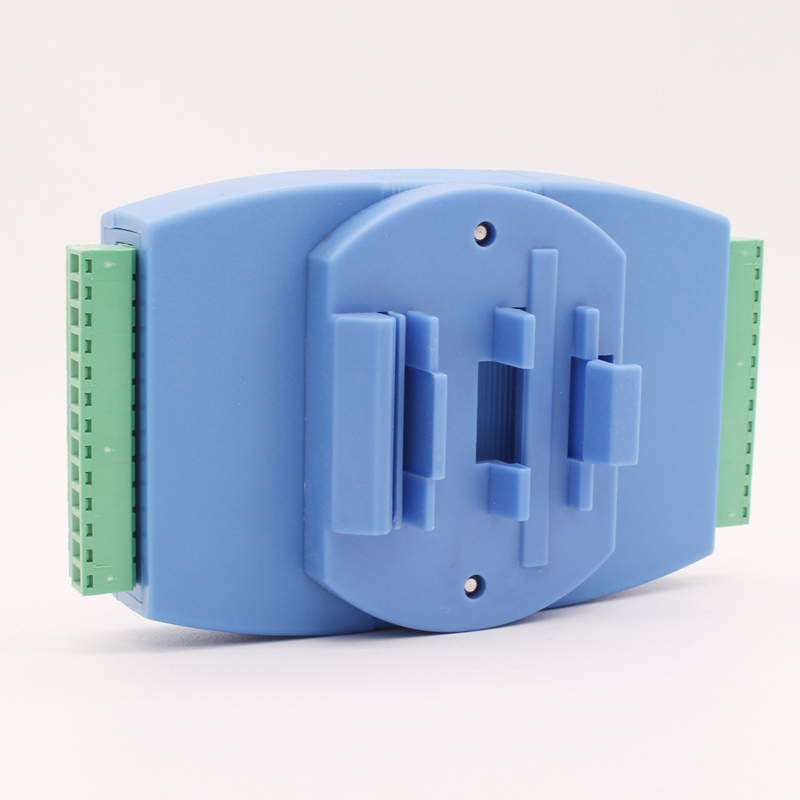 P00温度采集模块热电阻转RS8 modbus工业级路输入隔离采集器