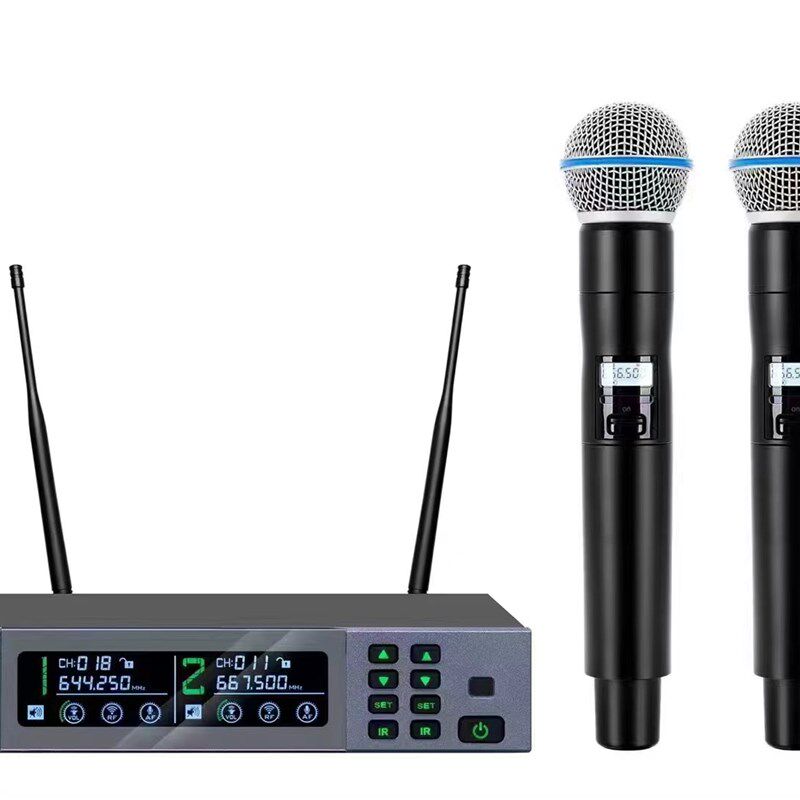 舒尔BLX88S一拖二无线话筒专业舞台演出会议家用KTV麦克