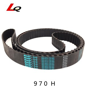 橡胶同步带970H194梯形双面齿形传动工业皮带DA DB加厚海绵彩胶