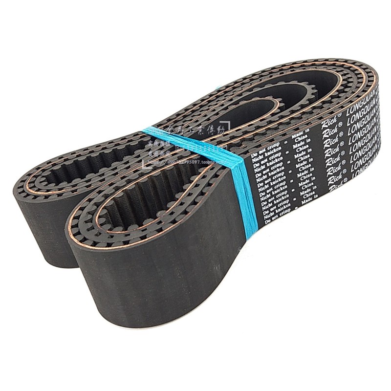 橡胶同步带HTD 8M936STS RPP YU117双面齿形带DA DB加厚海绵彩