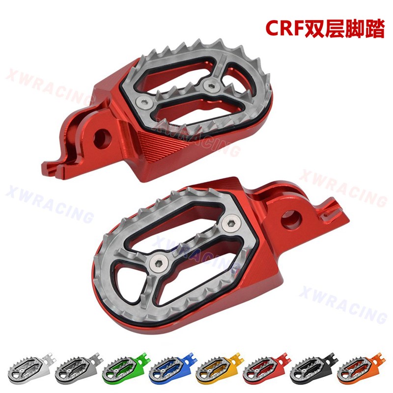 适用本田CR/CRF/125R/150R/250R/250X/450R/450X/250L脚踏脚蹬