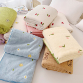 小清新珊瑚绒空调毛毯办公室午睡午休披肩儿童小毛毯沙发盖毯车用