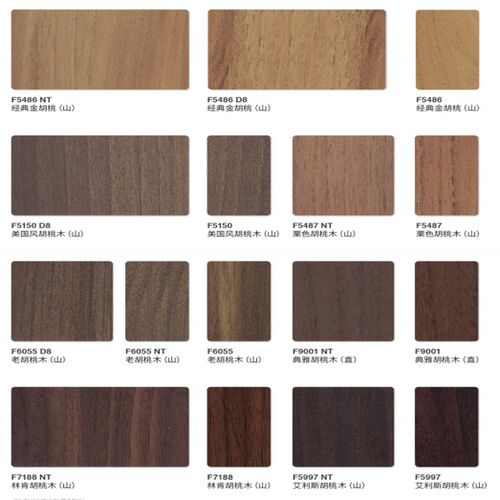 工厂富美家防火板仿木纹耐火板柚木胡桃木威盛亚锐亲美家装饰白色