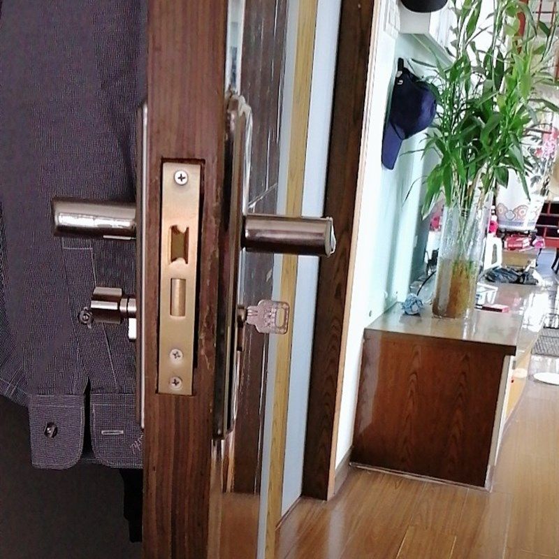 门锁木门锁家用卧室门锁室内门锁房间门锁免改孔锁具通用型把手锁,橡塑材料及制品,塑料盒/塑料箱/塑料柜,淘宝优惠券,粉丝福利购,淘宝优惠卷