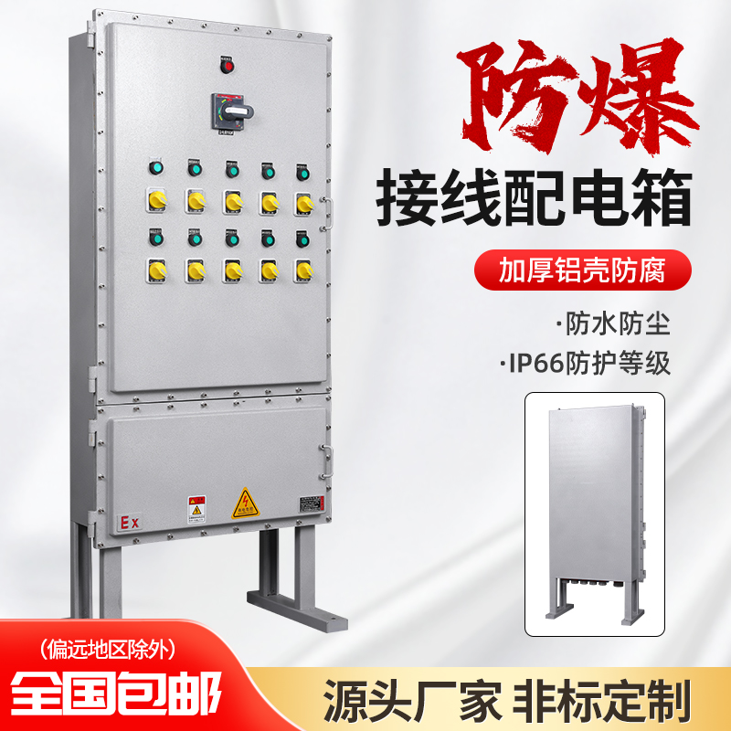 防爆配电箱柜检修控制仪表空箱变频器开关按钮不锈钢动力照明接线