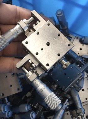 GMT MYW40-SS不锈钢超薄型微调光学平台手调滑台同LBY40