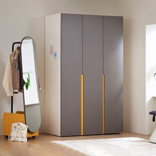 怡伦家居iloom卧室儿童衣柜800宽600宽抽屉式 衣柜侧柜挂衣柜