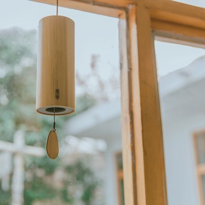 风之诗日式和弦j风铃装饰声音疗愈挂饰件阳台庭院户外露营生日礼
