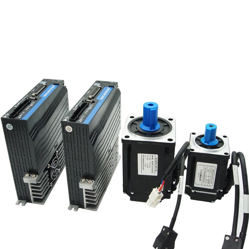 交流伺服电机套装400W/600/750W/17位磁编单圈绝对值高速5/6000转