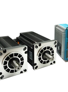 130三相高压闭环步进电机套装配套8A数显驱动28NM35NM50NM大扭矩