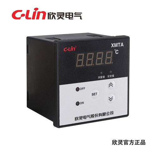 XMTA-3001/3002数字温度控制仪PT100K型ECU50智能数显可调220欣灵