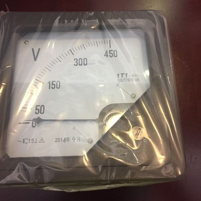 长江仪表厂家直销 1T1-V指针式交流电压表 1C2-V  450V 250V 500V