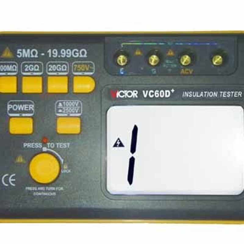 深圳 胜利 VC60D+ 60D 60 绝缘 电阻 测试仪 手持式原装正品 特价