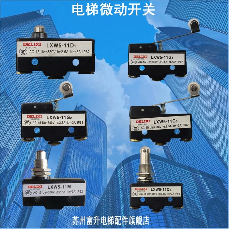 电梯微动限位安全触板称重装置超载开关LXW5-11M D1 G1 2 3