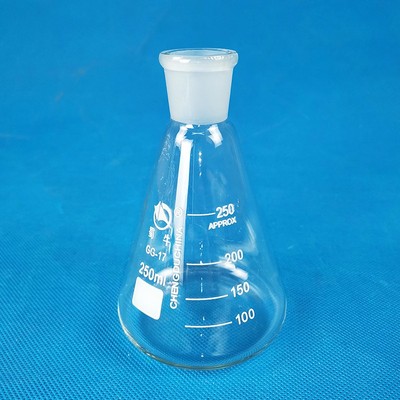 玻璃 三角洗瓶 洗气瓶 锥形洗瓶50ml100ml150ml250ml500ml1000ml