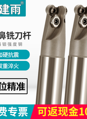 R6数控圆鼻铣刀杆抗震1003R5平面加工中心铣床刀杆加长EMR立铣刀