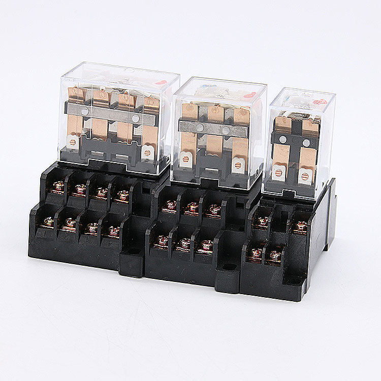 上海普正HH52P小型中间电磁继电器HH54P HH62P AC220V 12V DC24V